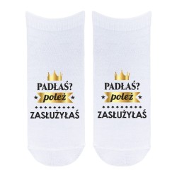 Skarpetki duże - "Padłaś?...