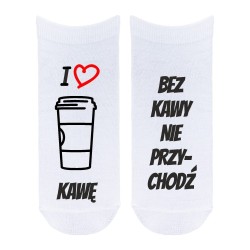 Skarpetki duże - "Bez kawy...