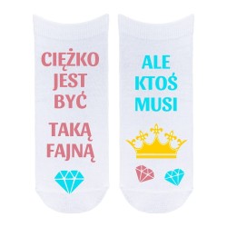 Skarpetki duże - "Ciężko...