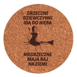 Podkładka Korek - Grzeczne...