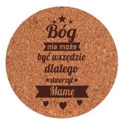 Podkładka Korek - Bóg nie...