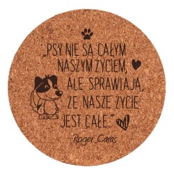 Podkładka Korek - Psy Nie...