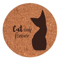 Podkładka Korek - Cat Lady...