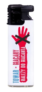 Zapalniczka Gazowa Mała - Towar Macany - Biała (14)