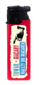 Zapalniczka Gazowa Mała - Towar Macany - Czerwona (15)