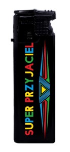 Zapalniczka Gazowa Mała - Super Przyjaciel - Czarna (53)