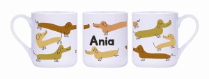 Kubek dzień Dziecka - Jamniki - Imię Damskie (8)