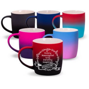 Kubek na Dzień Nauczyciela - Ombre -  Dobry Nauczyciel (1)