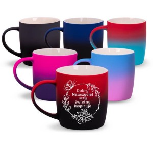 Kubek na Dzień Nauczyciela - Ombre -  Dobry Nauczyciel (2)