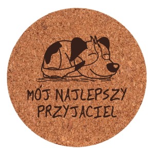 Podkładka korek - Mój Najlepszy Przyjaciel (psy i koty 19)