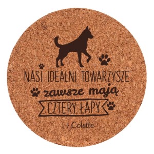 Podkładka Korek - Nasi Idealni Towarzysze (psy i koty 23)