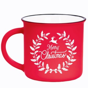 Prezent Kubek PRL Świąteczny "Merry Christmas" 2