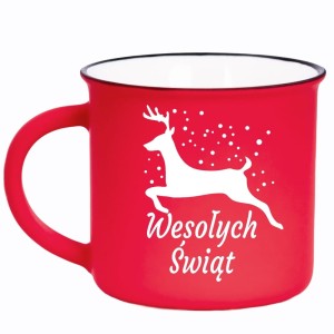 Prezent Kubek PRL Świąteczny "Wesołych Świąt" 22