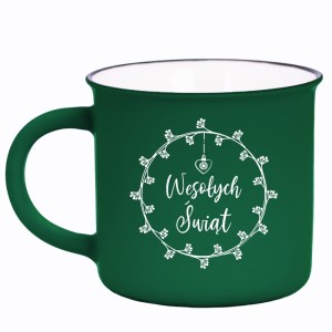 Prezent Kubek PRL Świąteczny "Wesołych Świąt" 4