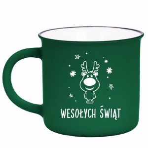 Prezent Kubek PRL Świąteczny "Wesołych Świąt" 7