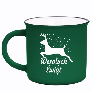 Prezent Kubek PRL Świąteczny "Wesołych Świąt" 22