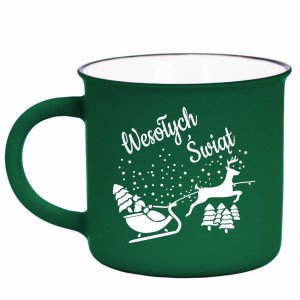 Prezent Kubek PRL Świąteczny "Wesołych Świąt" 23