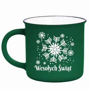 Prezent Kubek PRL Świąteczny "Wesołych Świąt" 24
