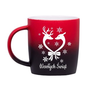 Kubek Ombre Świąteczny - Renifer (12)