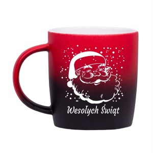 Kubek Ombre Świąteczny - Święty Mikołaj (20)
