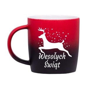 Kubek Ombre Świąteczny - Renifer (22)