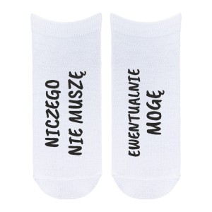 Skarpetki duże - "Niczego nie muszę" (Seria 2.5)