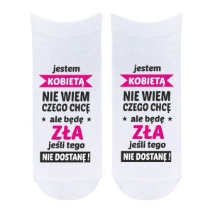 Skarpetki duże - "Jestem kobietą nie wiem czego chcę" (Seria 3.2)