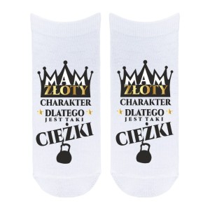 Skarpetki duże - "Mam złoty charakter" (Seria 3.4)