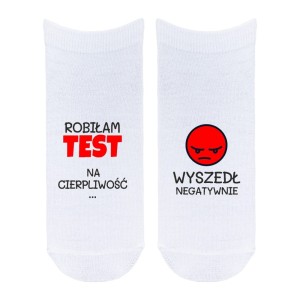 Skarpetki duże - "Robiłam test na cierpliwość..." (Seria 9.5)