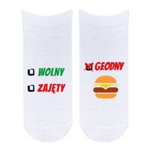 Skarpetki duże - "Wolny, zajęty? Głodny" (Seria 11.11)