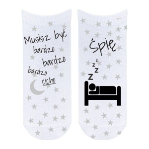Skarpetki duże - "Śpię" (Seria 13.4)